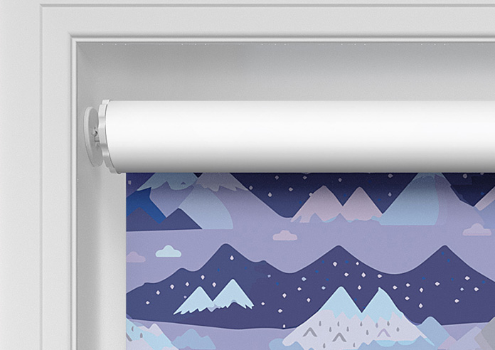Serene Summit, Blue Dusk - Twist&Fit Roller Blind - Image 9